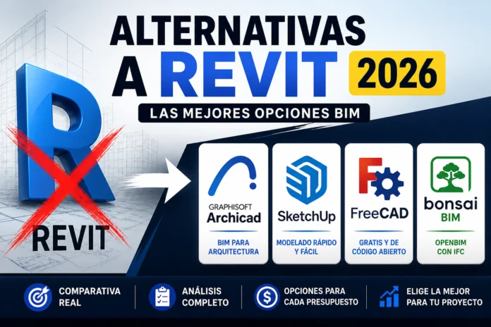 Alternativas a revit | Las mejores alternativas a Revit en 2026 (comparativa real) mejores alternativas a Revit en 2026 software BIM comparativa