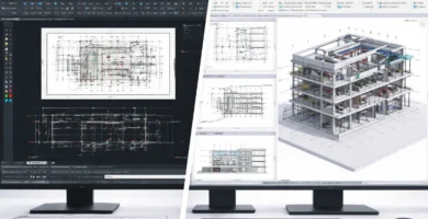 Revit o autocad - Revit o AutoCAD: cuál aprender primero según tu perfil - Aprender