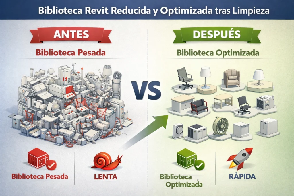 Guardar familias revit - Qué familias Revit conviene guardar - Familias