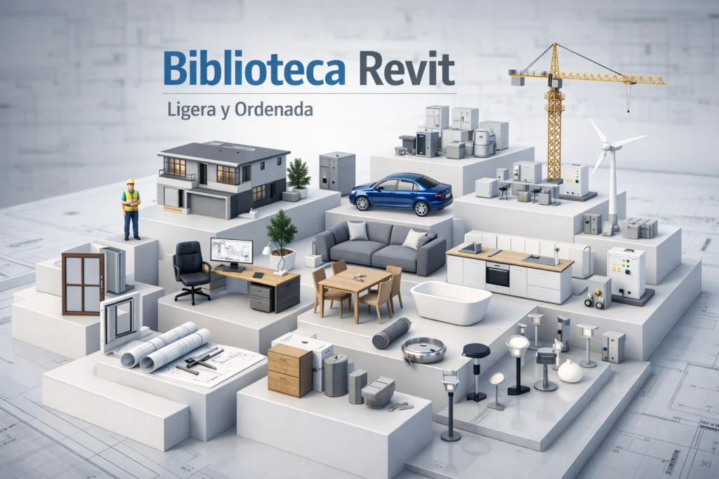 Guardar familias revit - Qué familias Revit conviene guardar - Familias