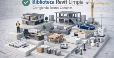 Biblioteca revit - Errores comunes al gestionar bibliotecas - Familias