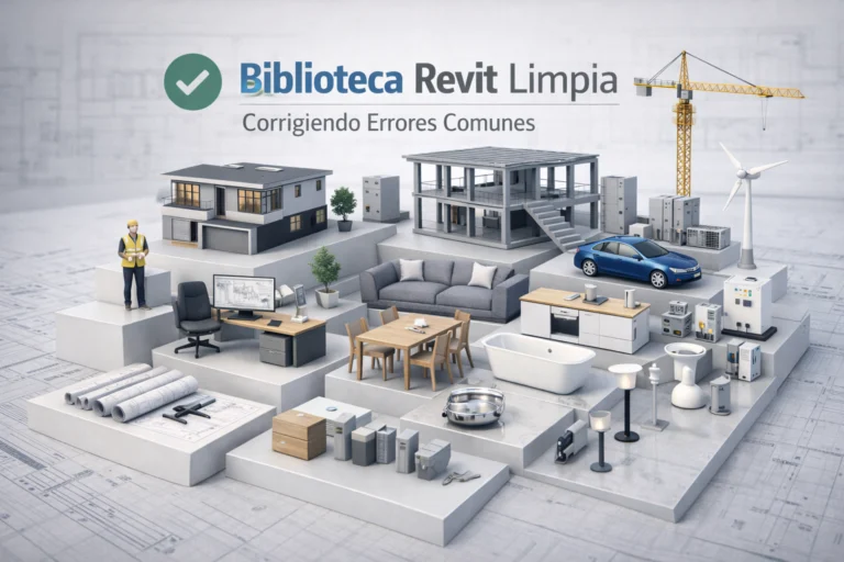 Biblioteca revit - Errores comunes al gestionar bibliotecas - Familias