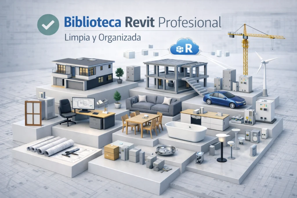 Biblioteca revit - Cómo crear una biblioteca Revit profesional desde cero - Biblioteca