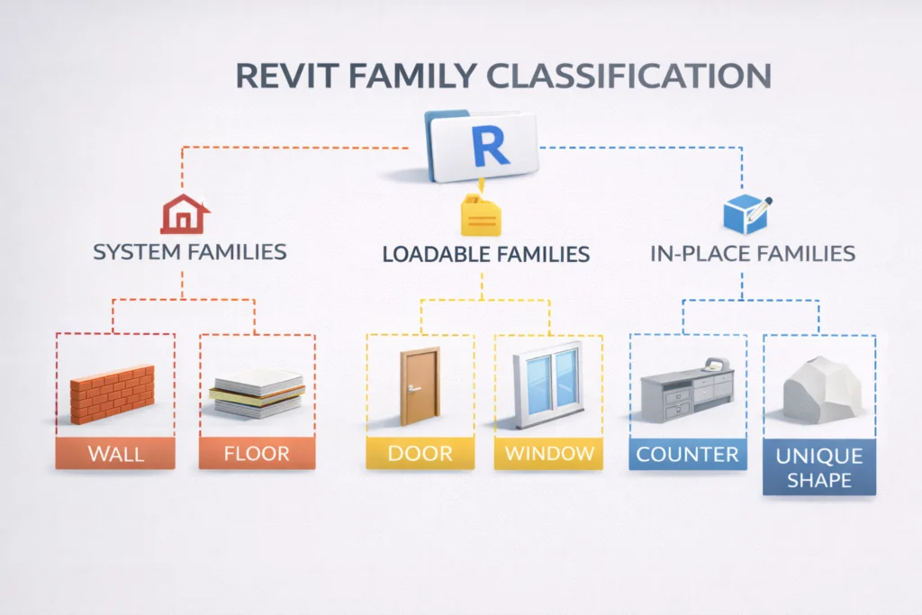 Tipos de familias revit - Tipos de familias Revit: sistema, cargables e in situ - Familias