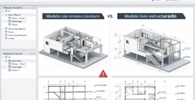 Vistas de trabajo en revit - Diferencia entre vistas de trabajo - Vistas
