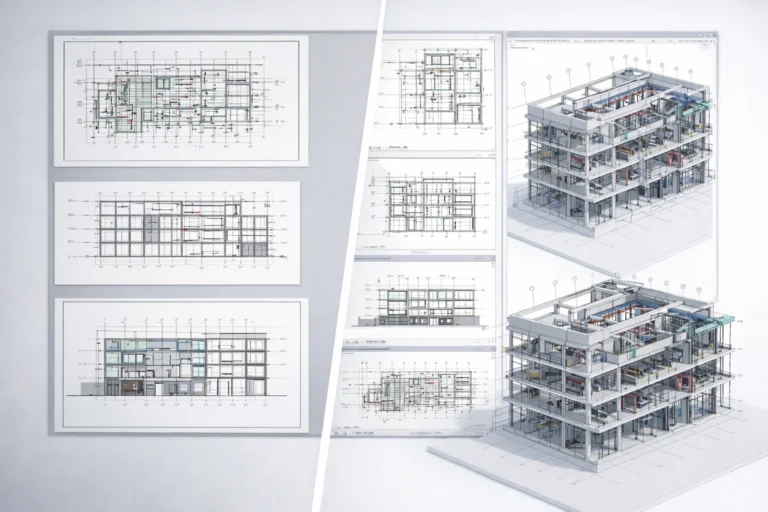 Bim vs cad - BIM vs CAD: diferencias reales en proyectos de construcción - Proyectos