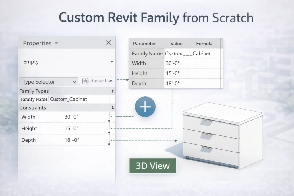 Familias revit descargadas - Familias Revit descargadas vs familias propias: qué conviene usar