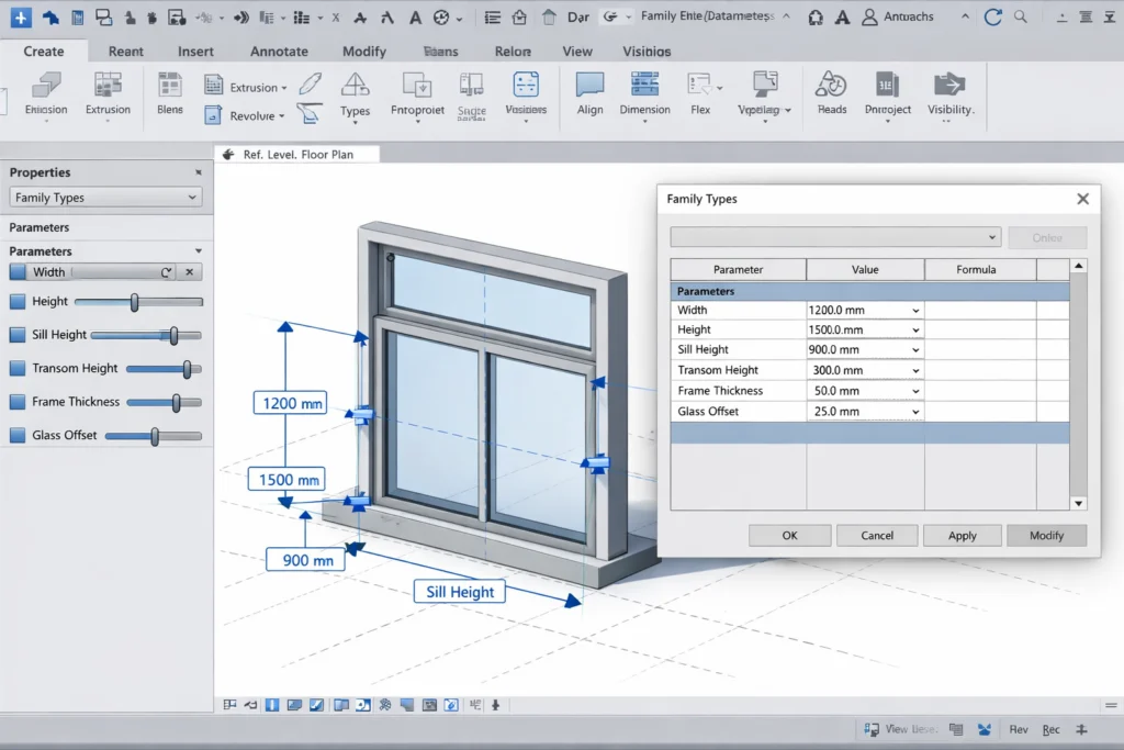 Familias de sistema y cargables - Diferencia entre familias de sistema y cargables en Revit