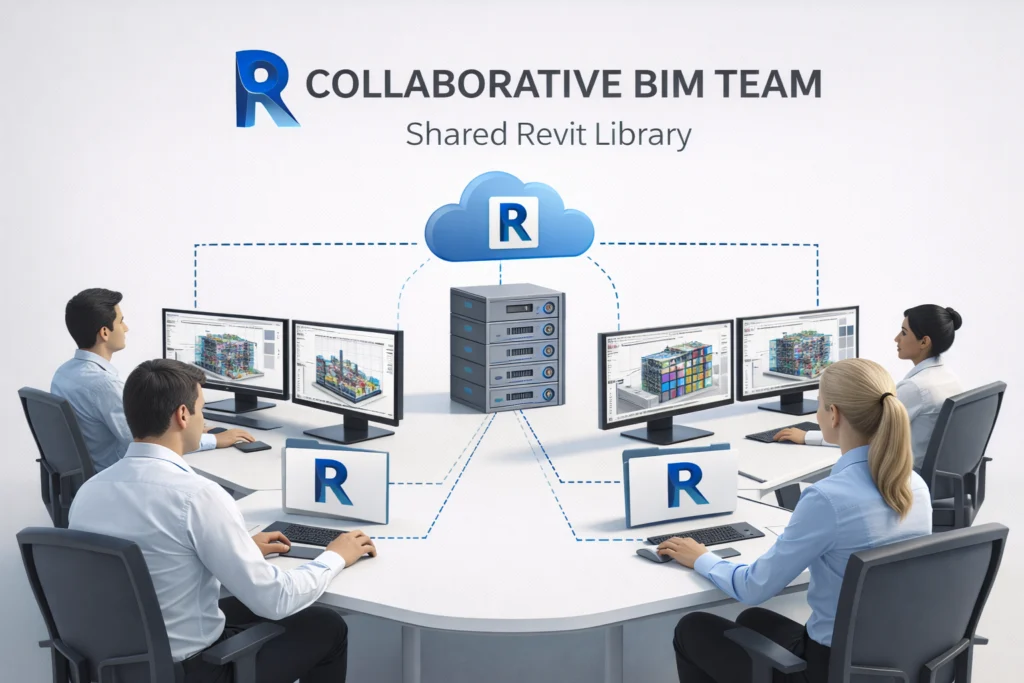 Biblioteca revit compartida - Bibliotecas Revit compartidas en equipo: - Biblioteca