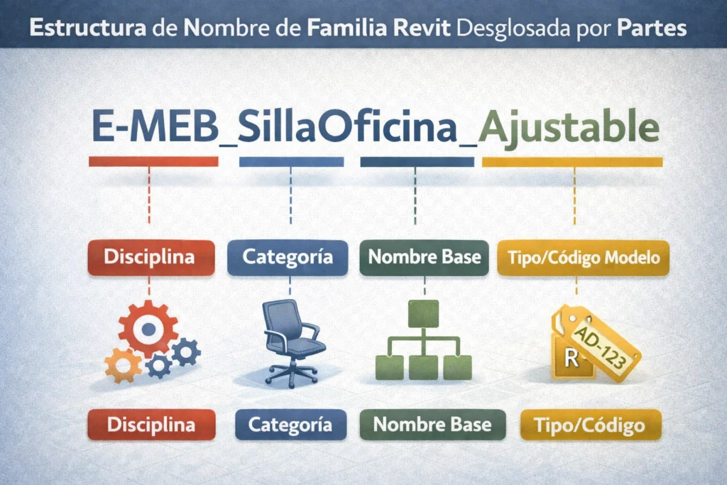Nombres familias revit - Convenciones de nombres para familias - Nombres