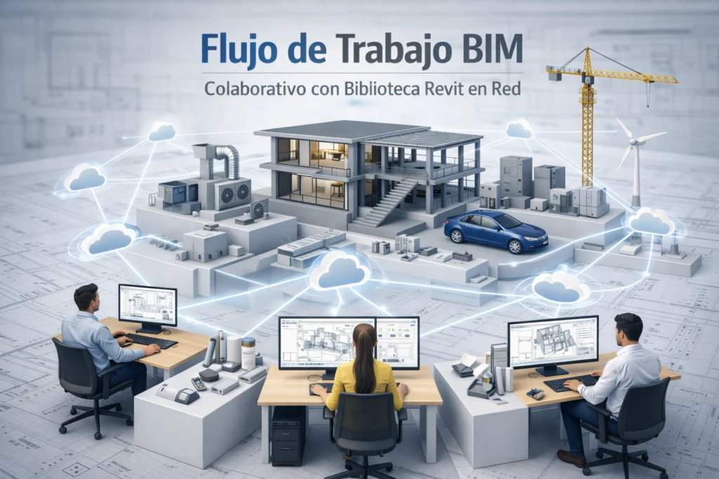 Biblioteca revit en red - Bibliotecas Revit locales vs en - Biblioteca