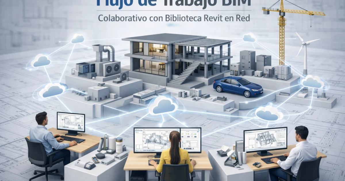 Bibliotecas Revit locales vs en red: cuál elegir Biblioteca revit en red - Bibliotecas Revit locales vs en - Biblioteca