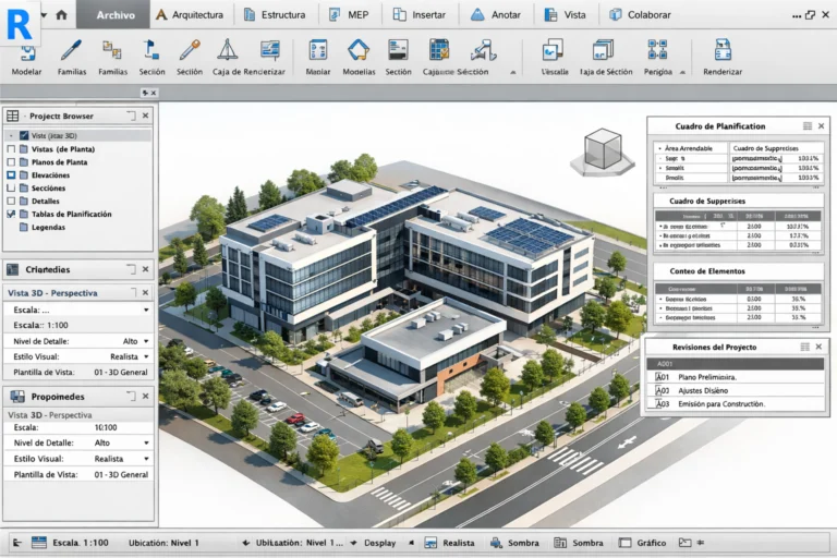 Plantillas Revit - Cómo usar plantillas en Revit - Plantilla