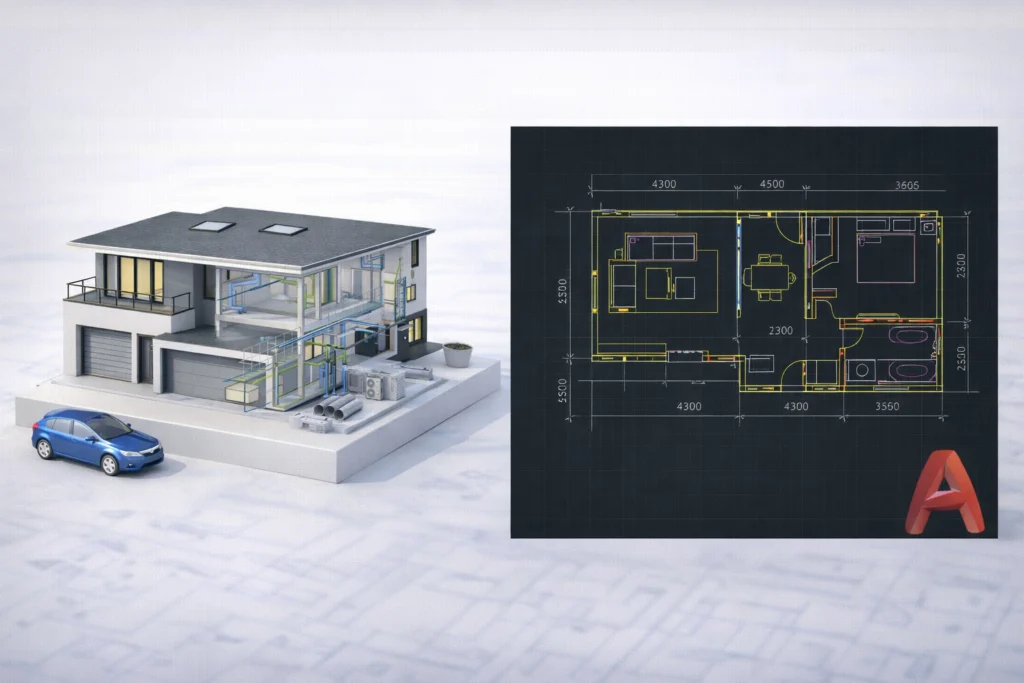 Revit vs autocad - Revit vs AutoCAD: diferencias claras para principiantes - Autocad