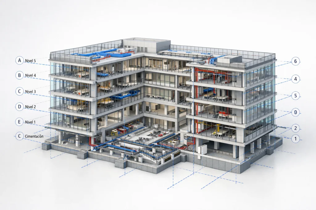 Niveles y rejillas en revit - Cómo configurar niveles y rejillas en Revit correctamente