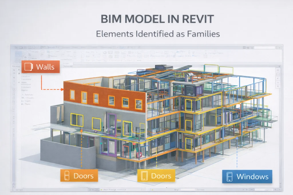 Familias revit - Qué son las familias Revit y cómo funcionan - Familias