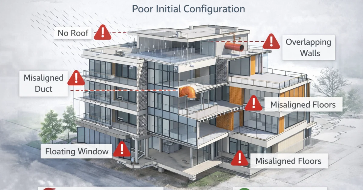 Errores comunes al empezar con Revit y cómo evitarlos Errores comunes revit - Errores comunes al empezar con - Revit