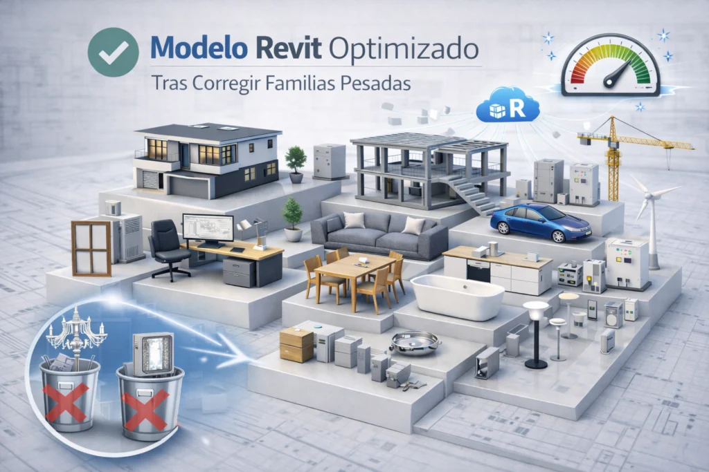 Optimizar familias revit - Cómo optimizar familias Revit para mejorar el rendimiento