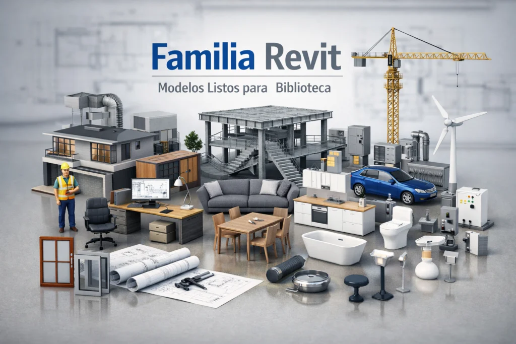 Familias Revit descargadas: cómo limpiarlas y adaptarlas Familias revit descargadas - Familias Revit descargadas: cómo limpiarlas y adaptarlas
