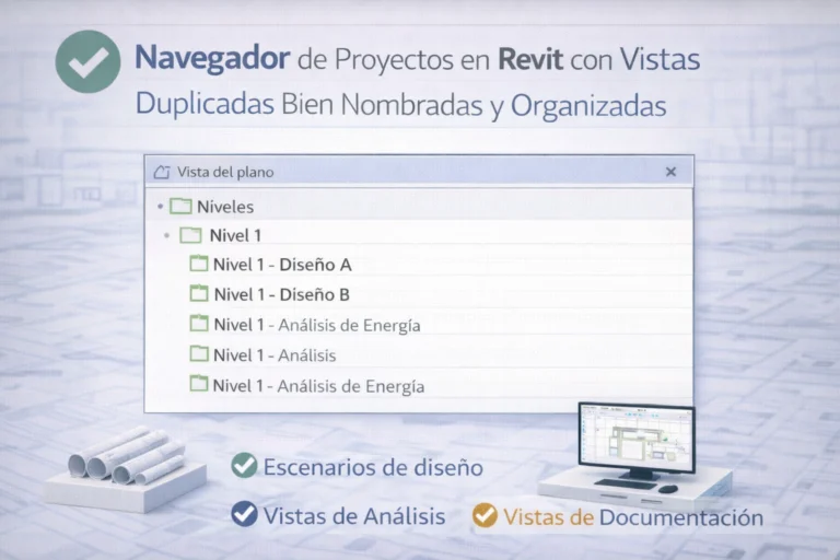 Duplicar vistas en revit - Cómo duplicar vistas en Revit correctamente y evitar errores en planos