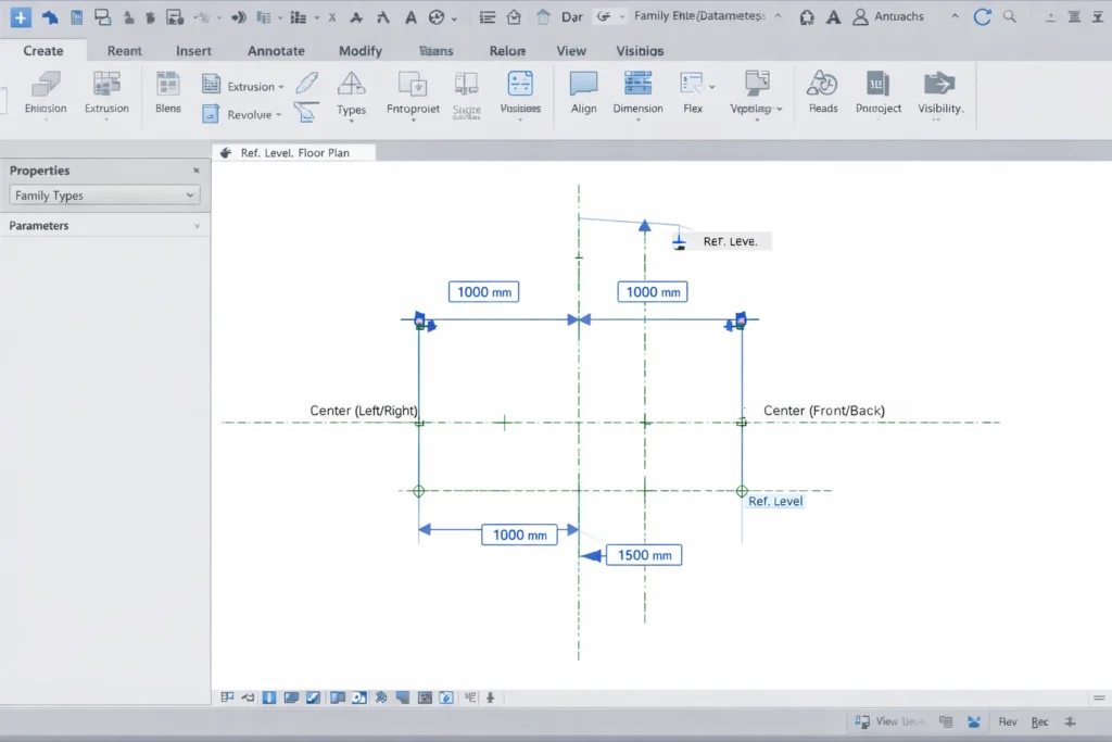 Crear familia revit - Cómo crear una familia Revit - Familia