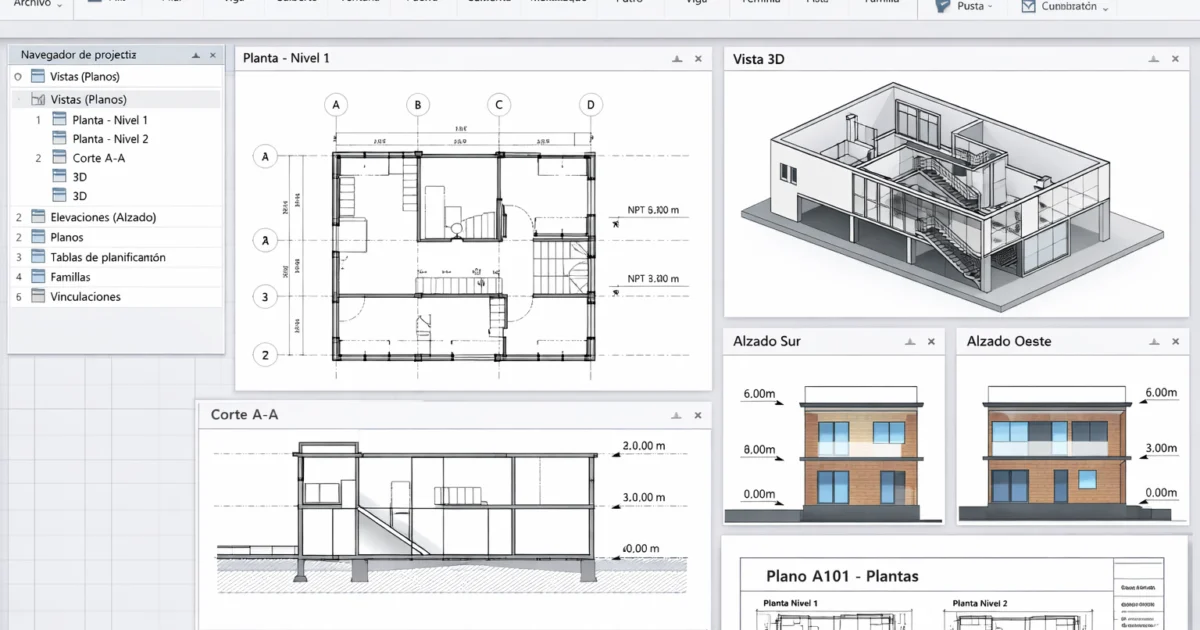 Cómo crear y usar plantillas en Revit correctamente Plantillas en revit - Cómo crear y usar plantillas en Revit correctamente - Plantilla