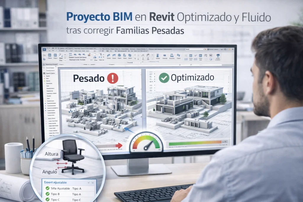 Familias revit pesadas - Familias Revit pesadas: cómo detectarlas y corregirlas