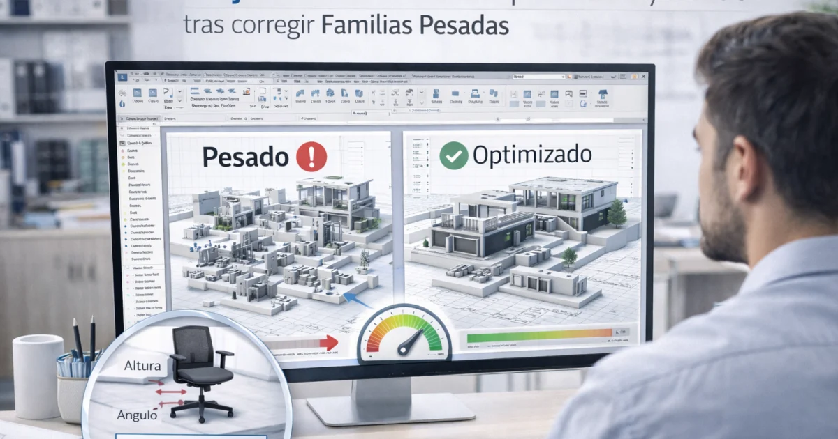 Familias Revit pesadas: cómo detectarlas y corregirlas Familias revit pesadas - Familias Revit pesadas: cómo detectarlas y corregirlas