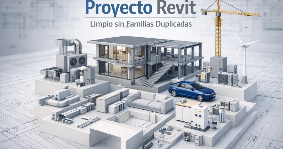 Familias Revit duplicadas: cómo detectarlas y eliminarlas Familias revit duplicadas - Familias Revit duplicadas: cómo detectarlas y eliminarlas