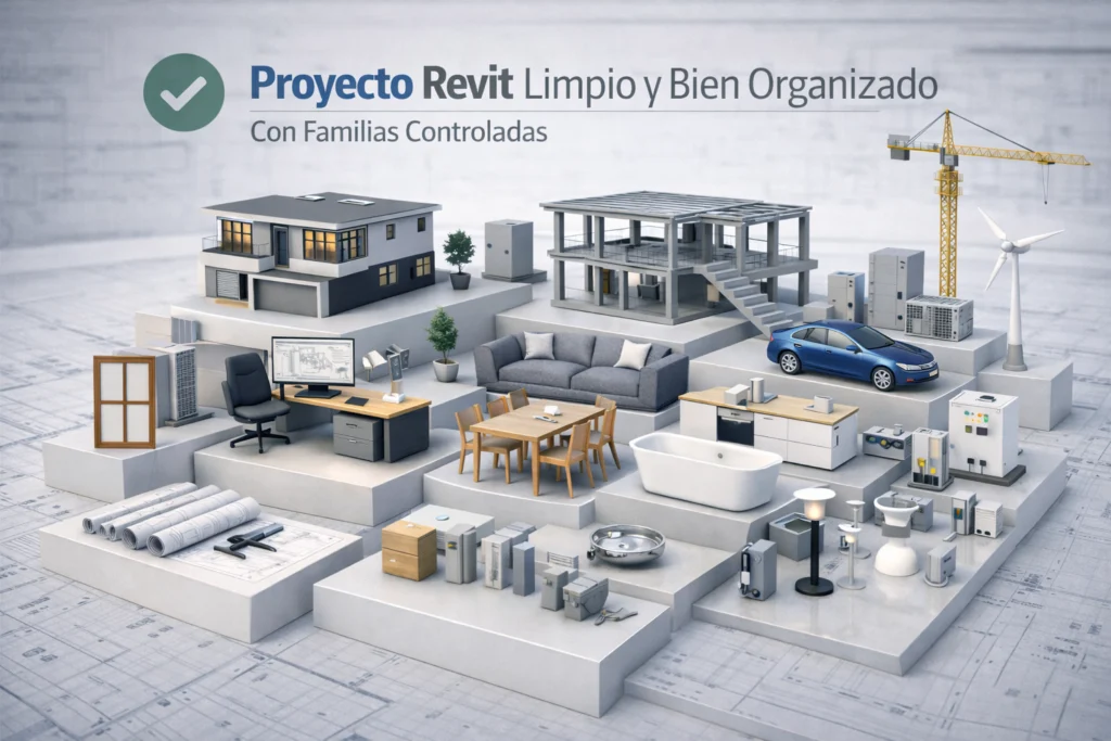 Cargar familias revit - Cómo cargar y gestionar familias - Familias