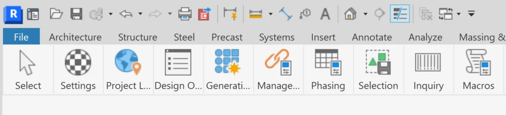 Interfaz revit - Interfaz de Revit para principiantes: - Interfaz