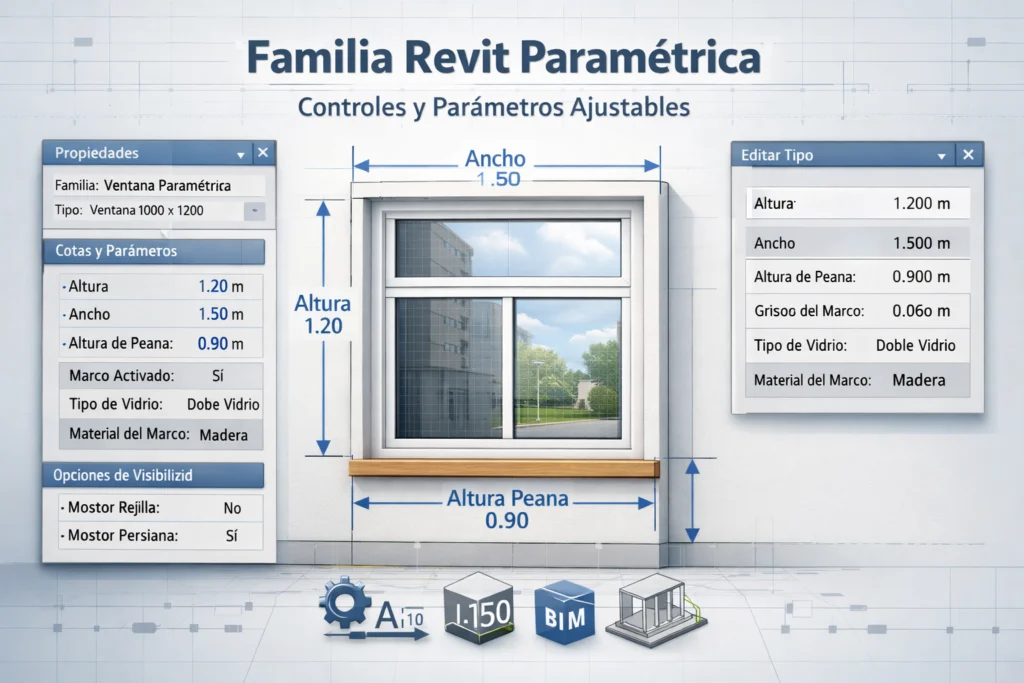 Familias de sistema y cargables - Diferencia entre familias de sistema y cargables en Revit
