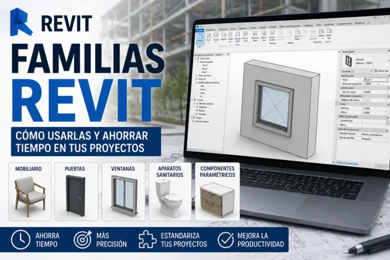 Familias Revit: qué son, cómo usarlas y dónde descargar plantillas