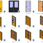 Puertas de Interior Revit (RFA) Gratis – Descarga Familias BIM Listas para Usar