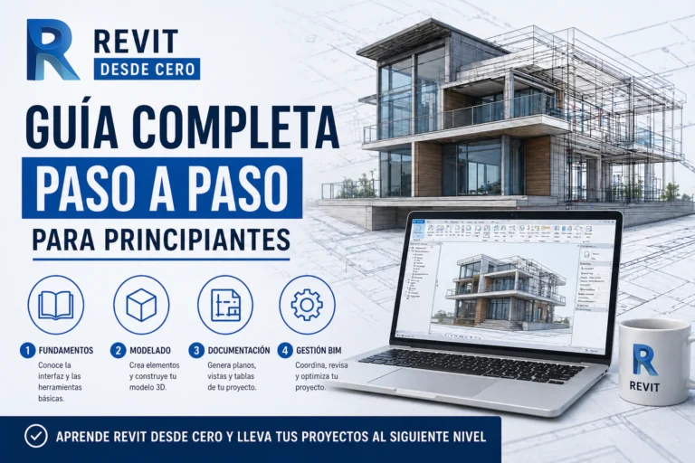 Revit desde cero: guía completa paso a paso para principiantes